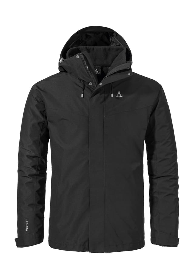 Двойная куртка "Окере" капюшон с завязками SchöFfel, черный
Двойная куртка "Окере" капюшон с завязками SchöFfel, черный