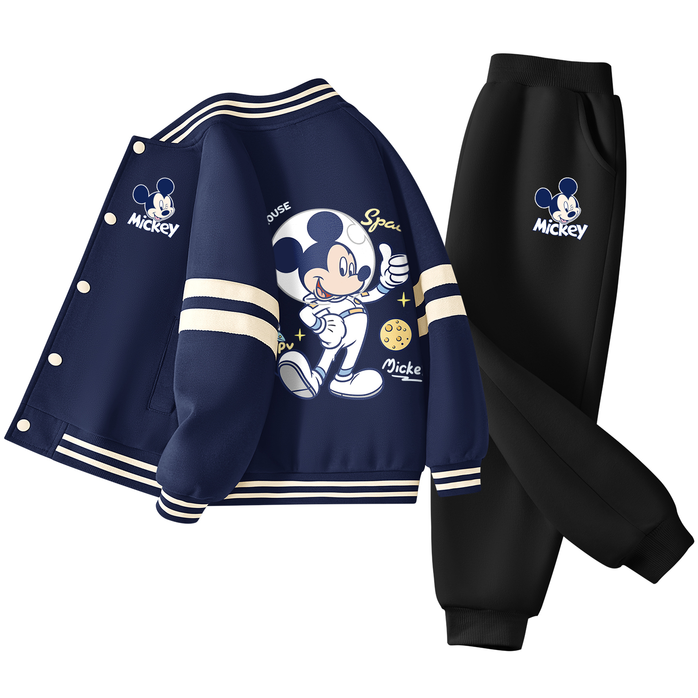 Детская повседневная спортивная одежда Disney, черный
Детская повседневная спортивная одежда Disney, черный