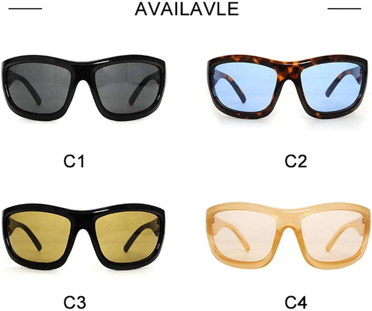 Модные солнцезащитные очки большого размера с обтекаемой формой для женщин, 2025 год. Стильные солнцезащитные очки для женщин с защитой от УФ-излучения mincl, C1
Модные солнцезащитные очки большого размера с обтекаемой формой для женщин, 2025 год. Стильные солнцезащитные очки для женщин с защитой от УФ-излучения mincl, C1