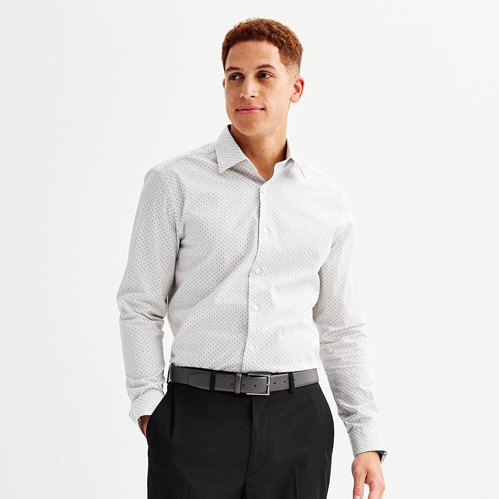 Мужская кв. Классическая рубашка обычного кроя 9 Premier Flex, устойчивая к морщинам Apt. 9, цвет White Dot Geo
Мужская кв. Классическая рубашка обычного кроя 9 Premier Flex, устойчивая к морщинам Apt. 9, цвет White Dot Geo
