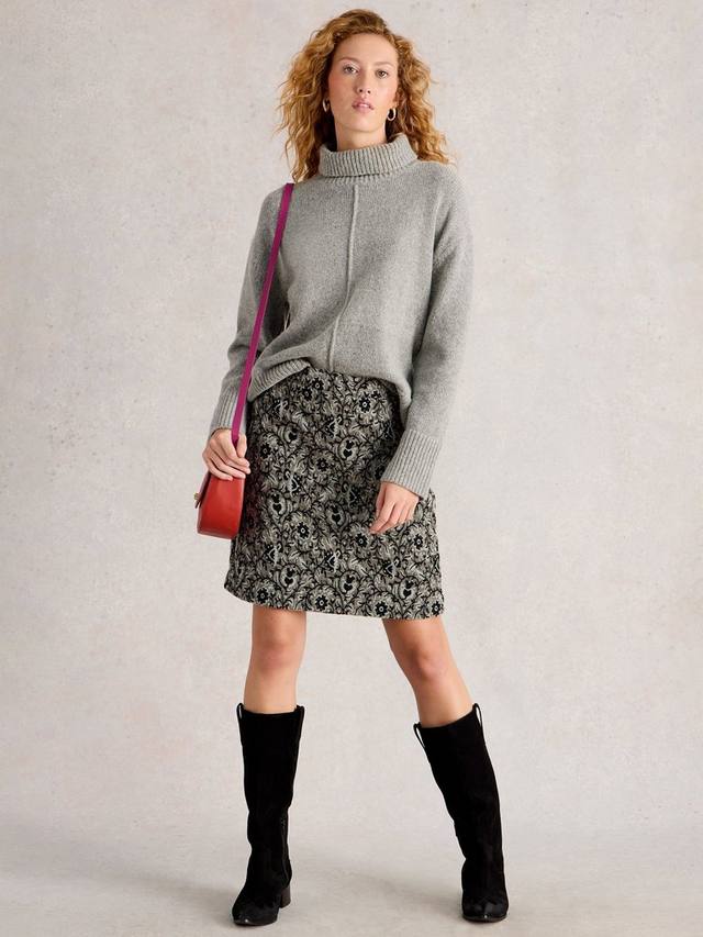 Коралловая жаккардовая мини-юбка White Stuff, Grey/Multi
Коралловая жаккардовая мини-юбка White Stuff, Grey/Multi