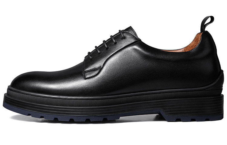 Британские дерби из телячьей кожи Мужские классические туфли Black Zuti, Black ZD291
Британские дерби из телячьей кожи Мужские классические туфли Black Zuti, Black ZD291