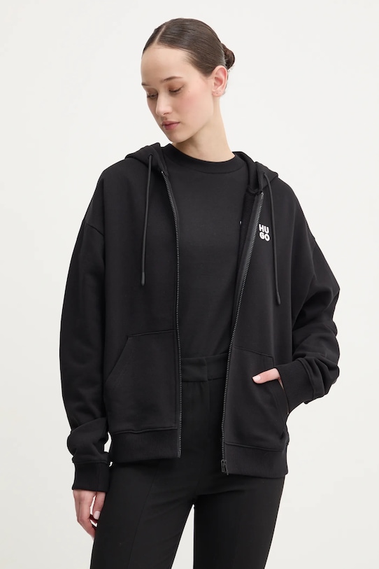 Хлопковая толстовка dalfine HUGO, черный
Хлопковая толстовка dalfine HUGO, черный