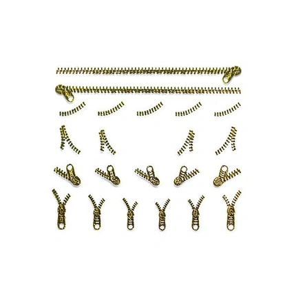 Bna Gold Zip Ornament Beautynails 
Bna Gold Zip Ornament Beautynails