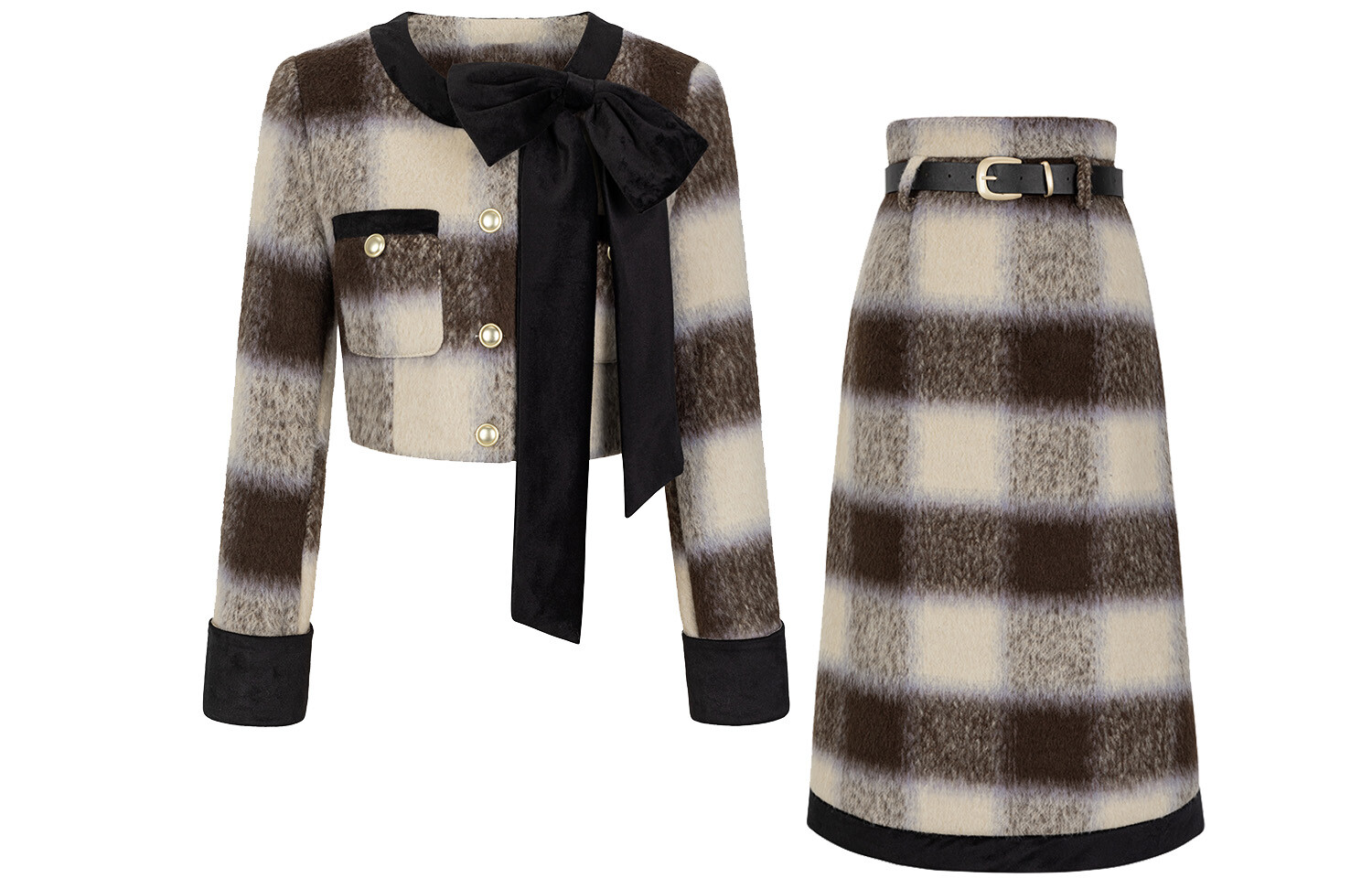 Юбочный костюм женский Upnanawang
Юбочный костюм женский Upnanawang