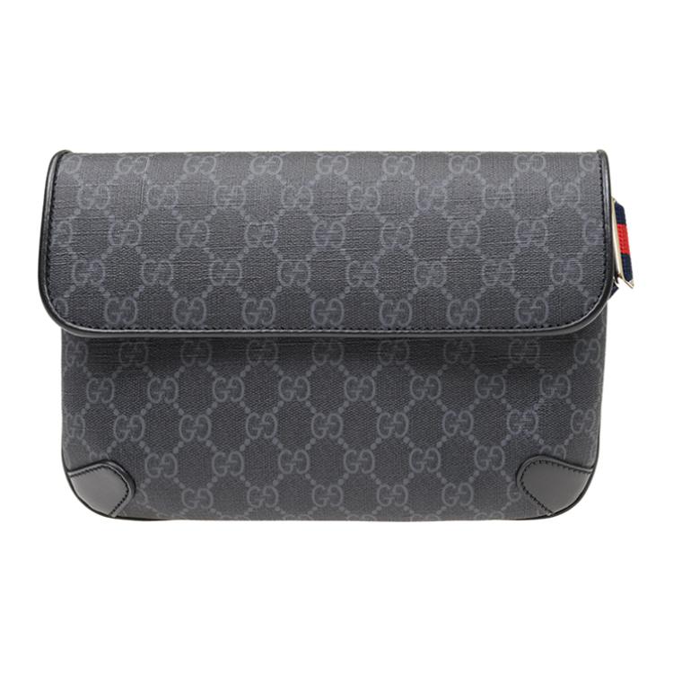 GUCCI Черная унисекс поясная сумка через плечо
GUCCI Черная унисекс поясная сумка через плечо