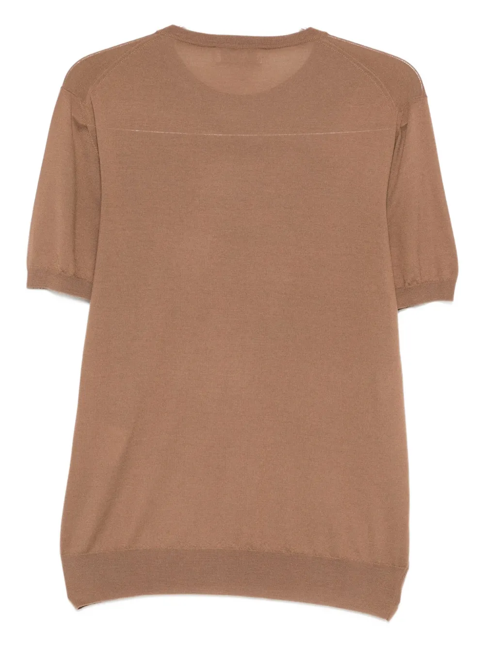 Футболка тонкой вязки с короткими рукавами Lardini, коричневый
Футболка тонкой вязки с короткими рукавами Lardini, коричневый