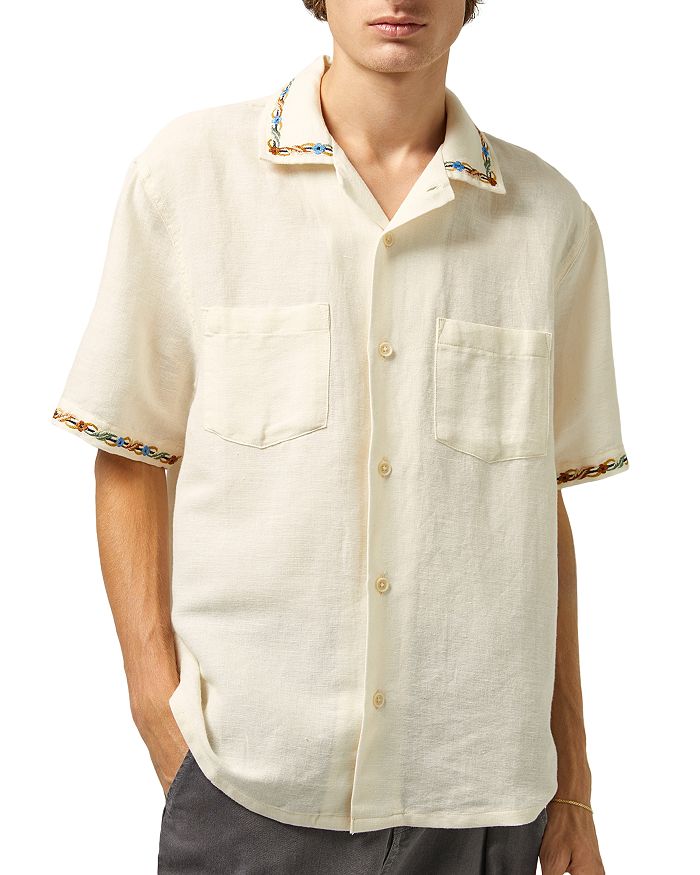 Рубашка "Rose Chain Camp" Corridor, слоновая кость/кремовый 
Рубашка "Rose Chain Camp" Corridor, слоновая кость/кремовый