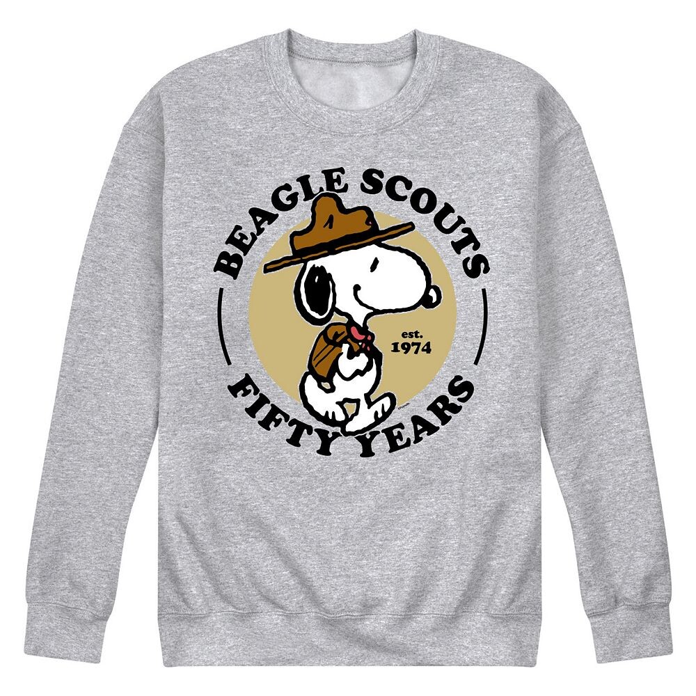 Мужской флисовый свитшот Peanuts Beagle Scout Scout Licensed Character, цвет Heather Gray
Мужской флисовый свитшот Peanuts Beagle Scout Scout Licensed Character, цвет Heather Gray