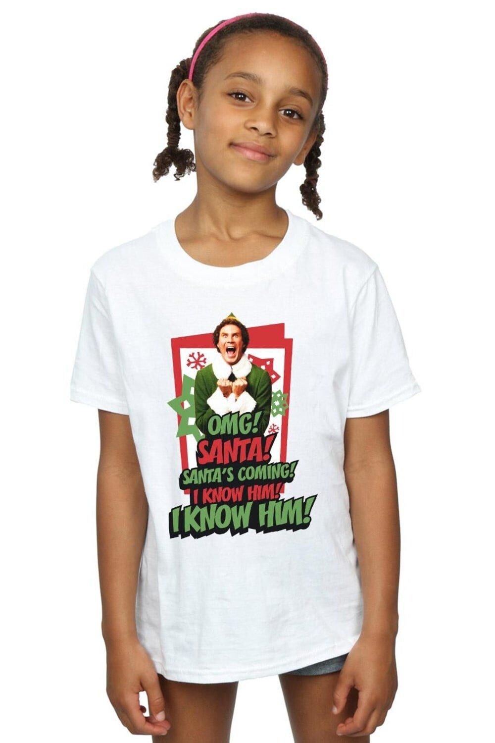 Хлопковая футболка OMG Santa Elf, белый, Серый, Хлопковая футболка OMG Santa Elf, белый
Хлопковая футболка OMG Santa Elf, белый, Серый, Хлопковая футболка OMG Santa Elf, белый