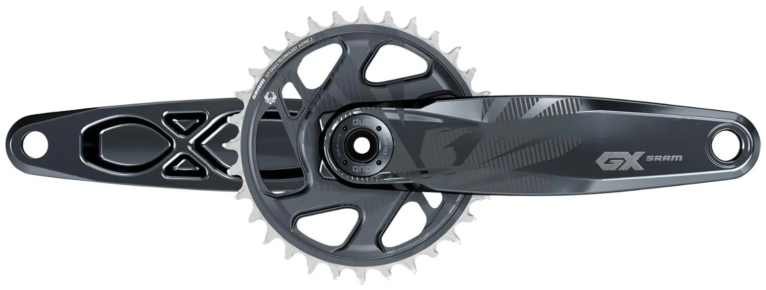 Система шатунов GX Eagle DUB SRAM, Black
Система шатунов GX Eagle DUB SRAM, Black