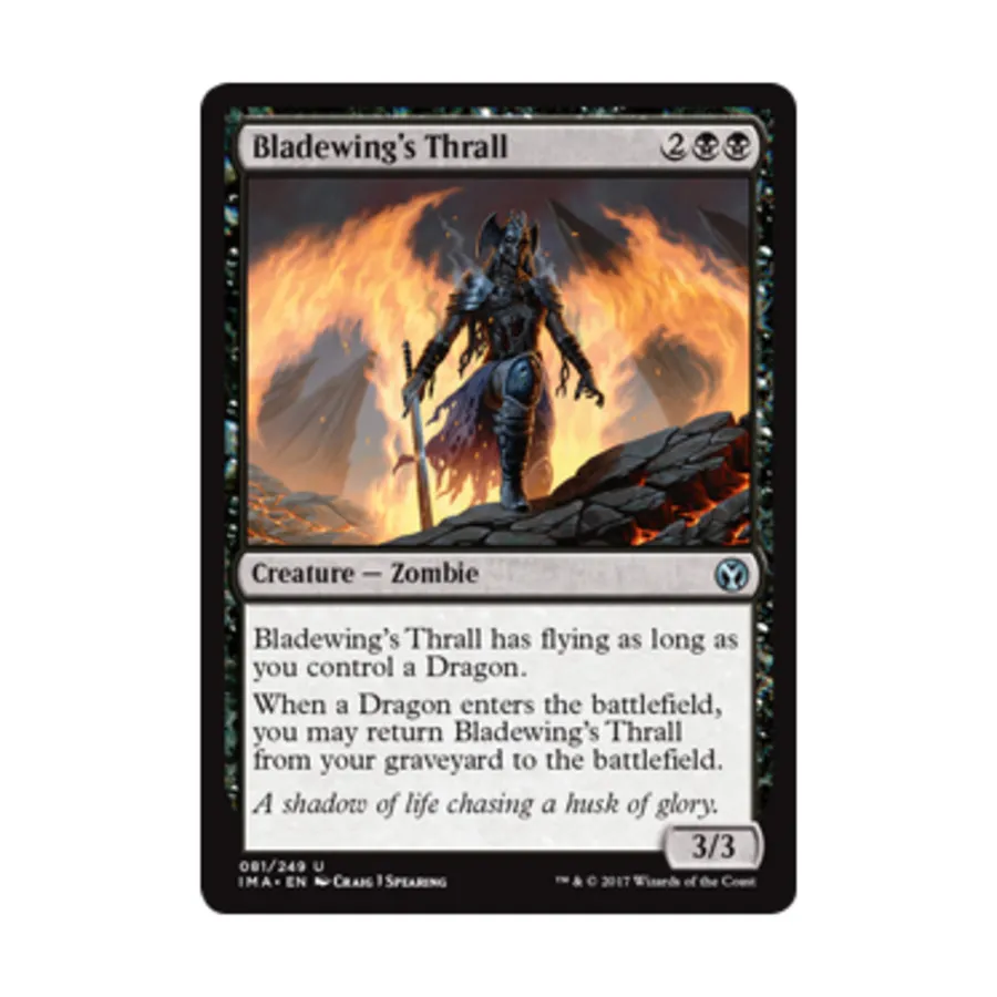 CCG Раб Острокрыла (U), MTG - Iconic Masters
CCG Раб Острокрыла (U), MTG - Iconic Masters