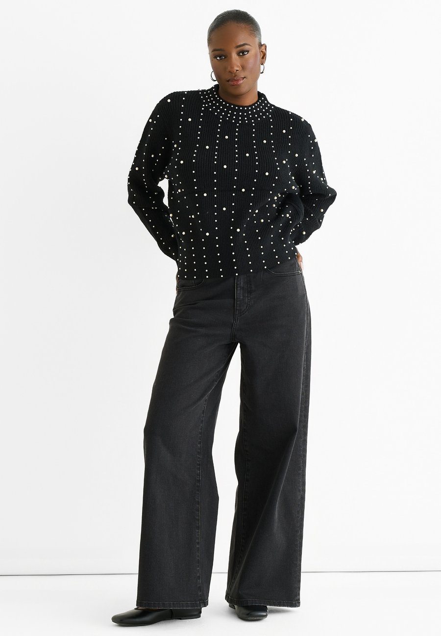 Джемпер GINI LONDON PEARL STUDDED, Schwarz/Black
Джемпер GINI LONDON PEARL STUDDED, Schwarz/Black