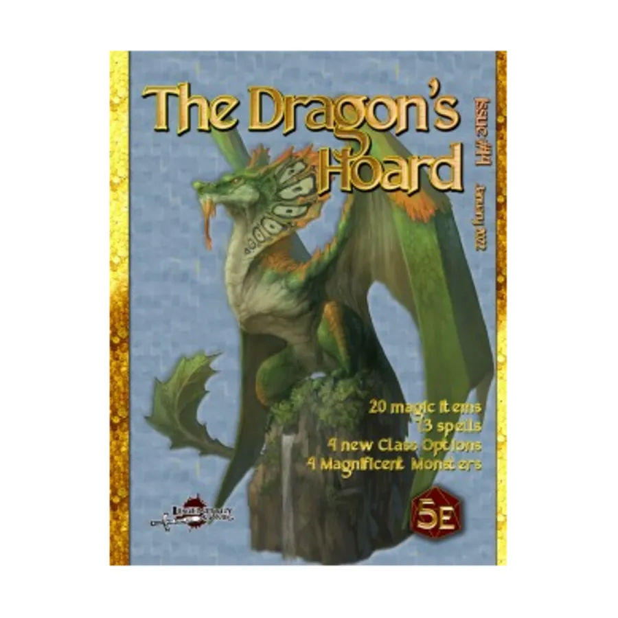 Dragon's Hoard - Issue #14, Dungeons & Dragons (5th Edition) - Dragon's Hoard (Legendary Games), мягкая обложка
Dragon's Hoard - Issue #14, Dungeons & Dragons (5th Edition) - Dragon's Hoard (Legendary Games), мягкая обложка