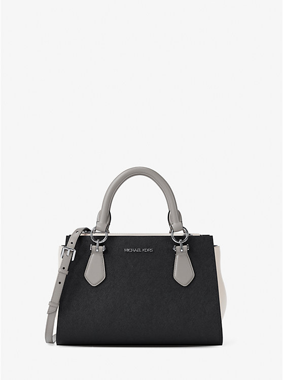 Маленькая сумка-мессенджер Marilyn из сафьяновой кожи с цветными блоками Michael Kors, мультиколор
Маленькая сумка-мессенджер Marilyn из сафьяновой кожи с цветными блоками Michael Kors, мультиколор