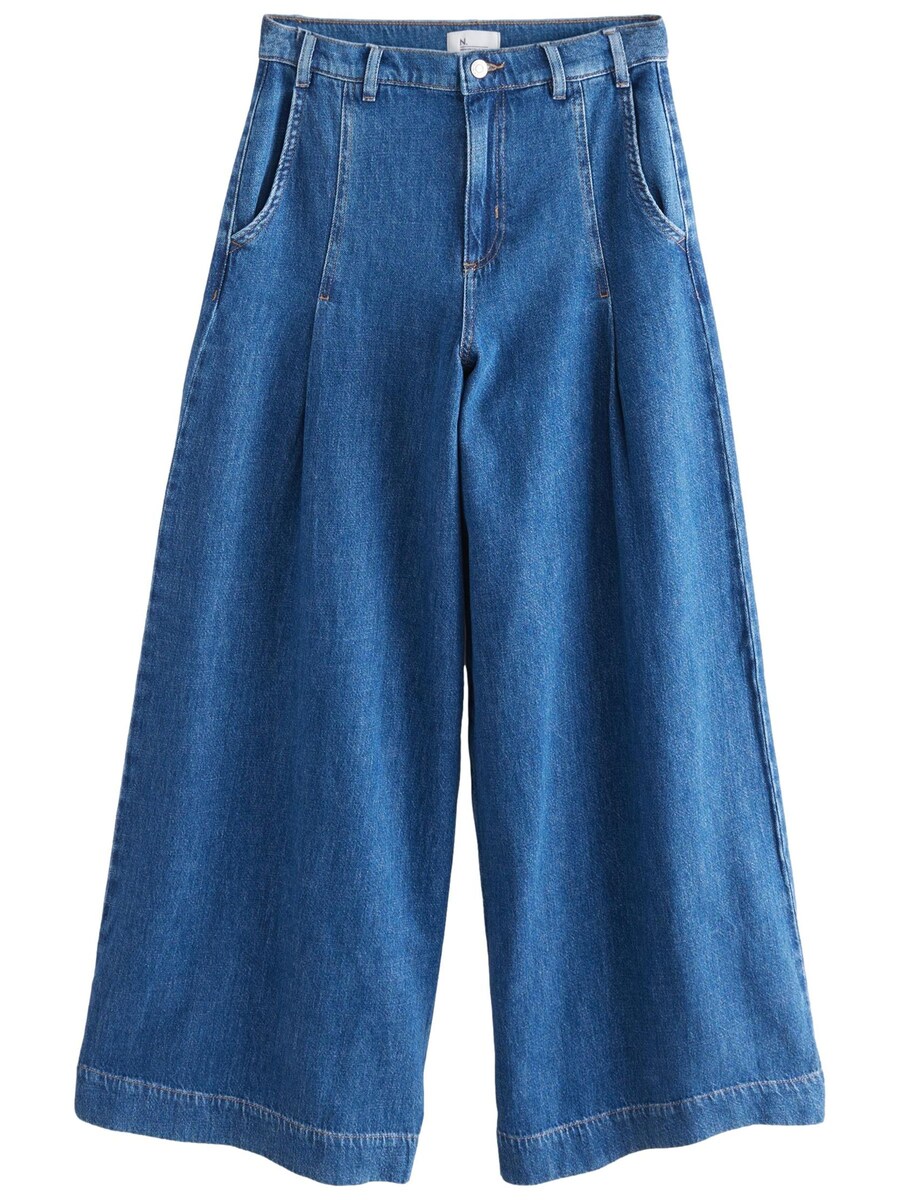 Джинсы с широкими штанинами Next Palazzo, синий деним
Джинсы с широкими штанинами Next Palazzo, синий деним