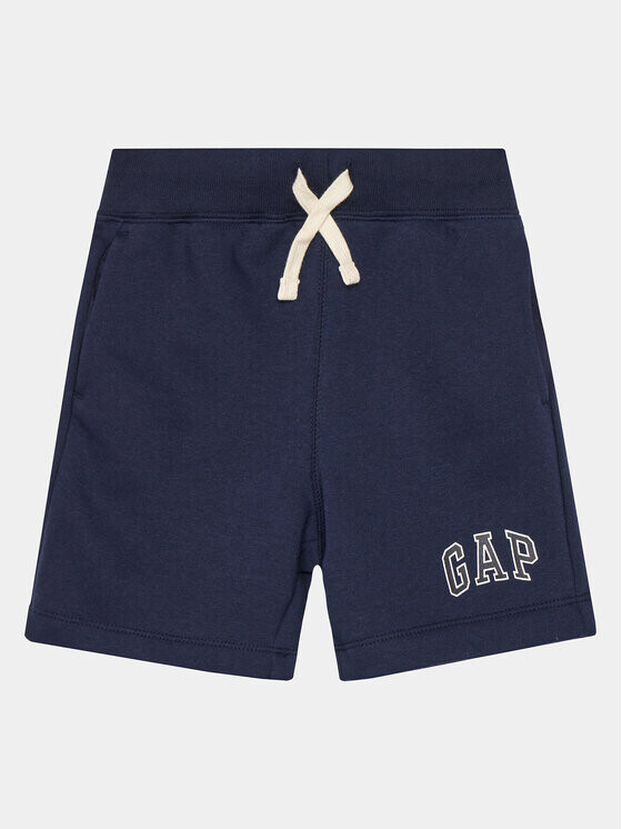 Спортивные шорты стандартного кроя Gap, синий 
Спортивные шорты стандартного кроя Gap, синий