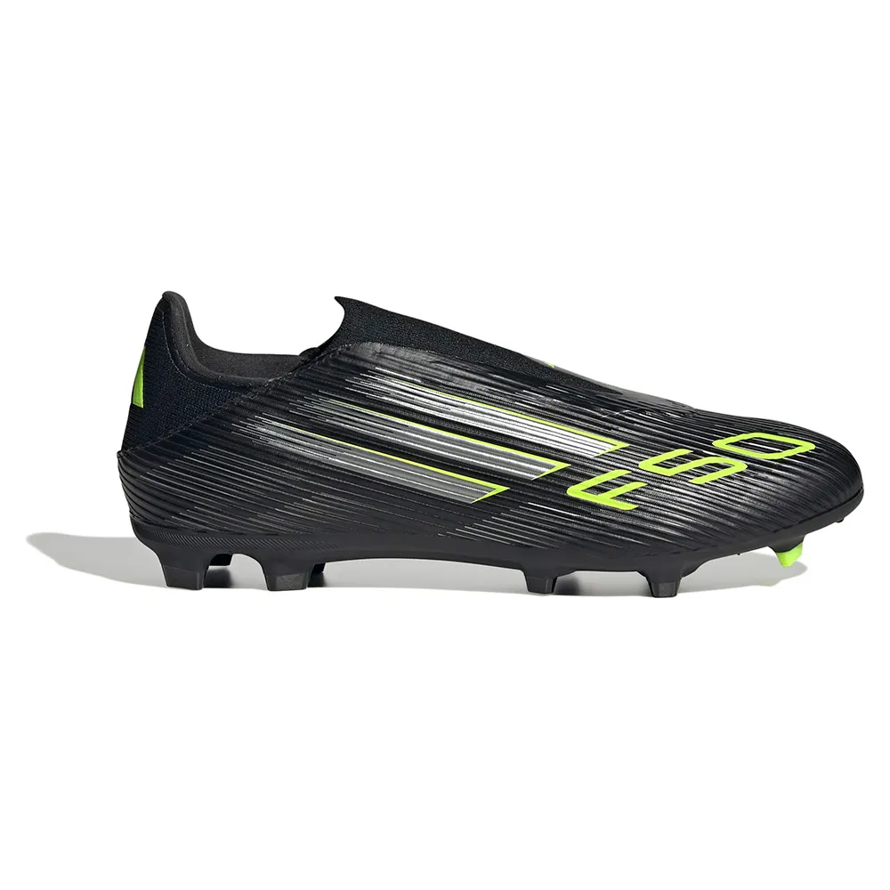 Футбольные бутсы adidas F50 League Laceless FG/MG, черный 
Футбольные бутсы adidas F50 League Laceless FG/MG, черный