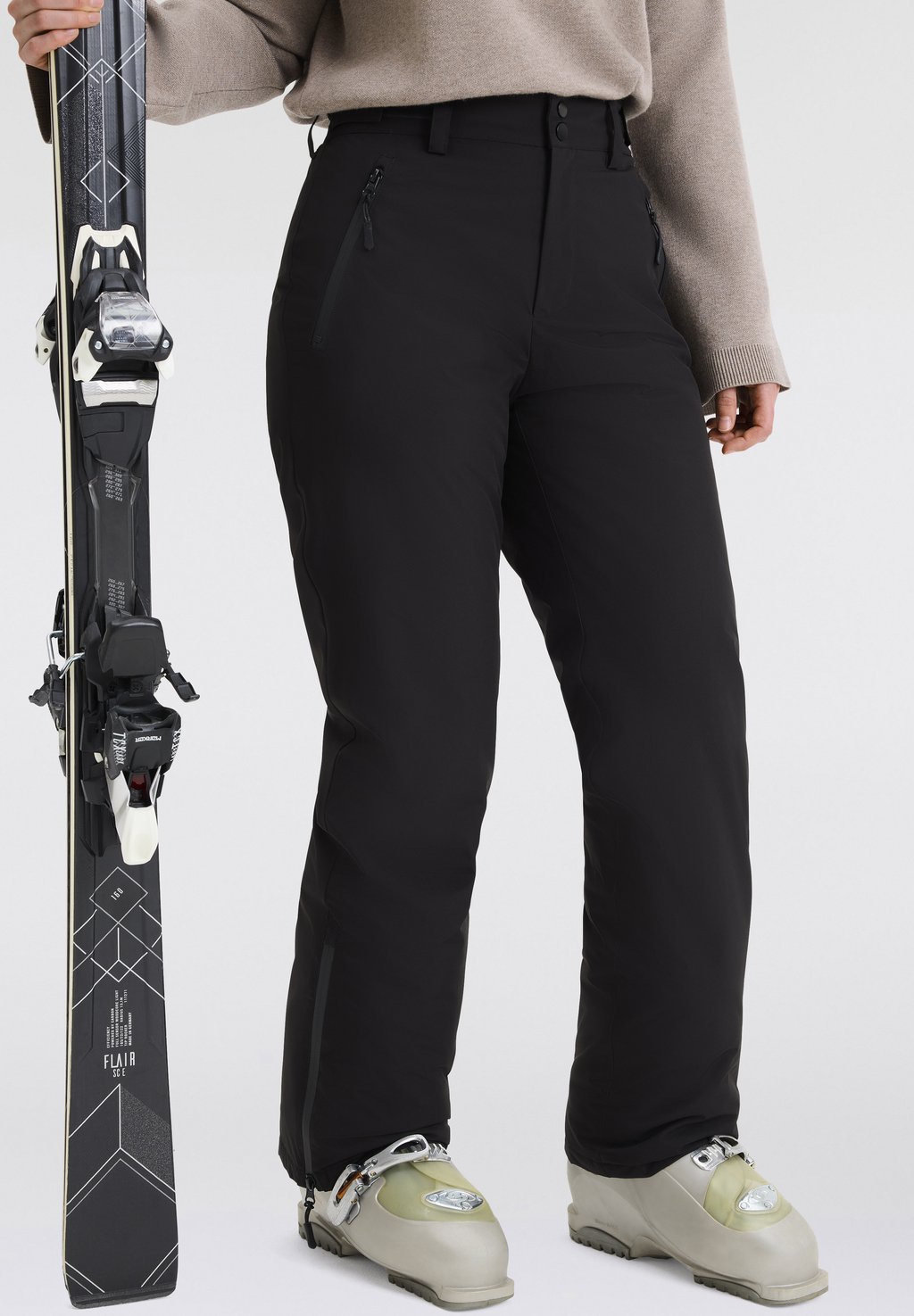 Брюки LASCANA, черный
Брюки LASCANA, черный