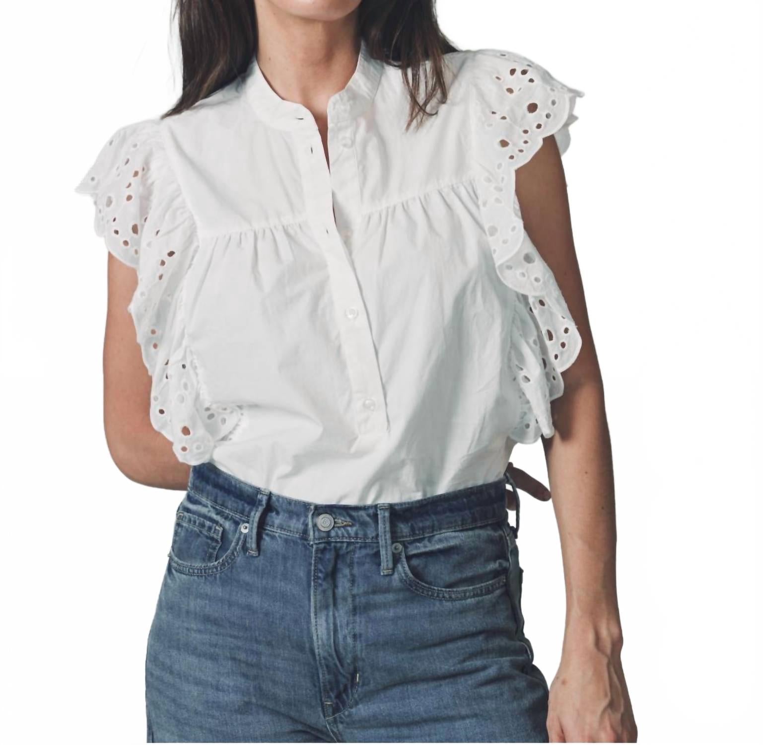 Женская рубашка Scarlett в белом цвете THE SHIRT
Женская рубашка Scarlett в белом цвете THE SHIRT