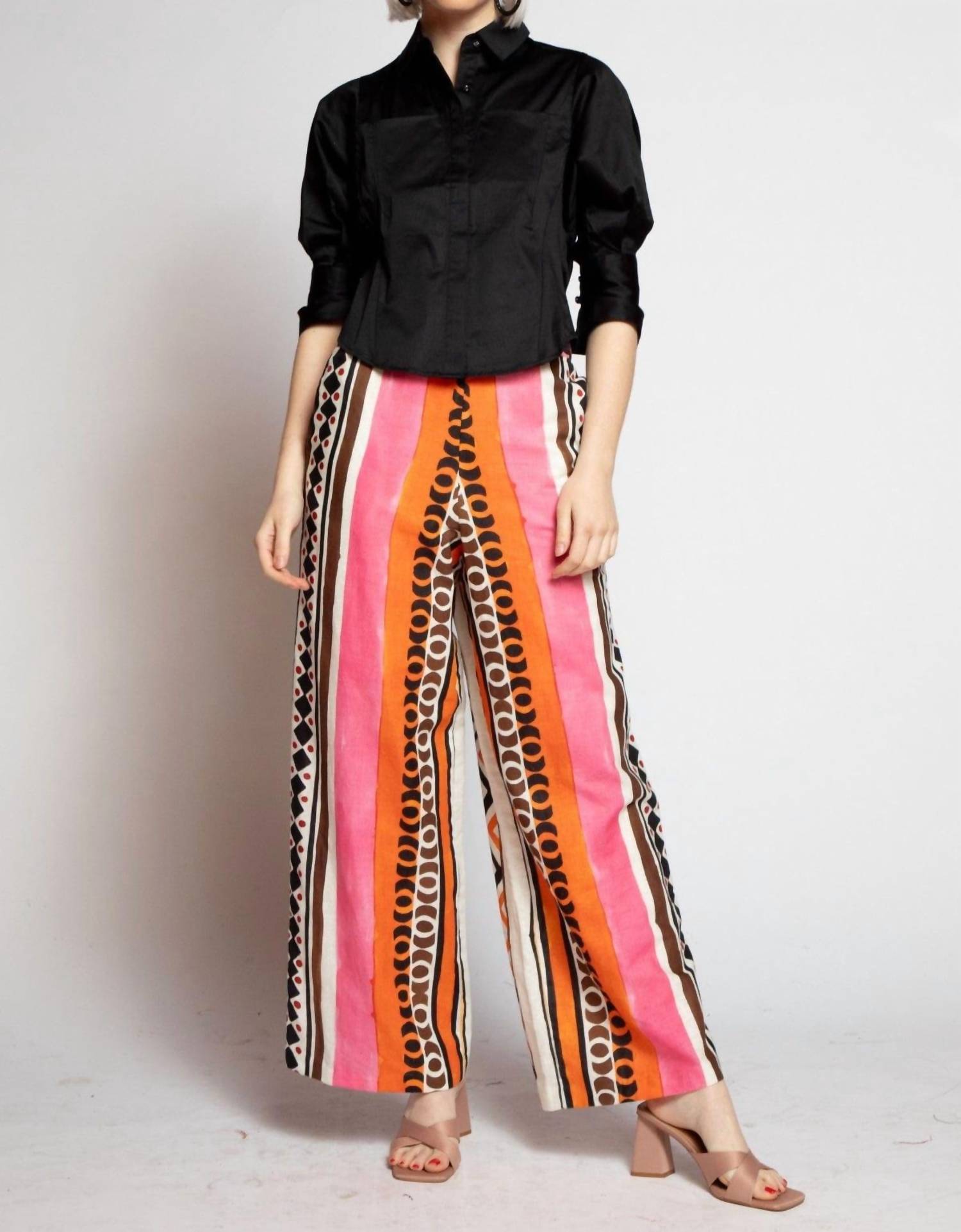 Брюки Cypress в полоску Tulum EVA FRANCO, цвет tulum stripe 
Брюки Cypress в полоску Tulum EVA FRANCO, цвет tulum stripe