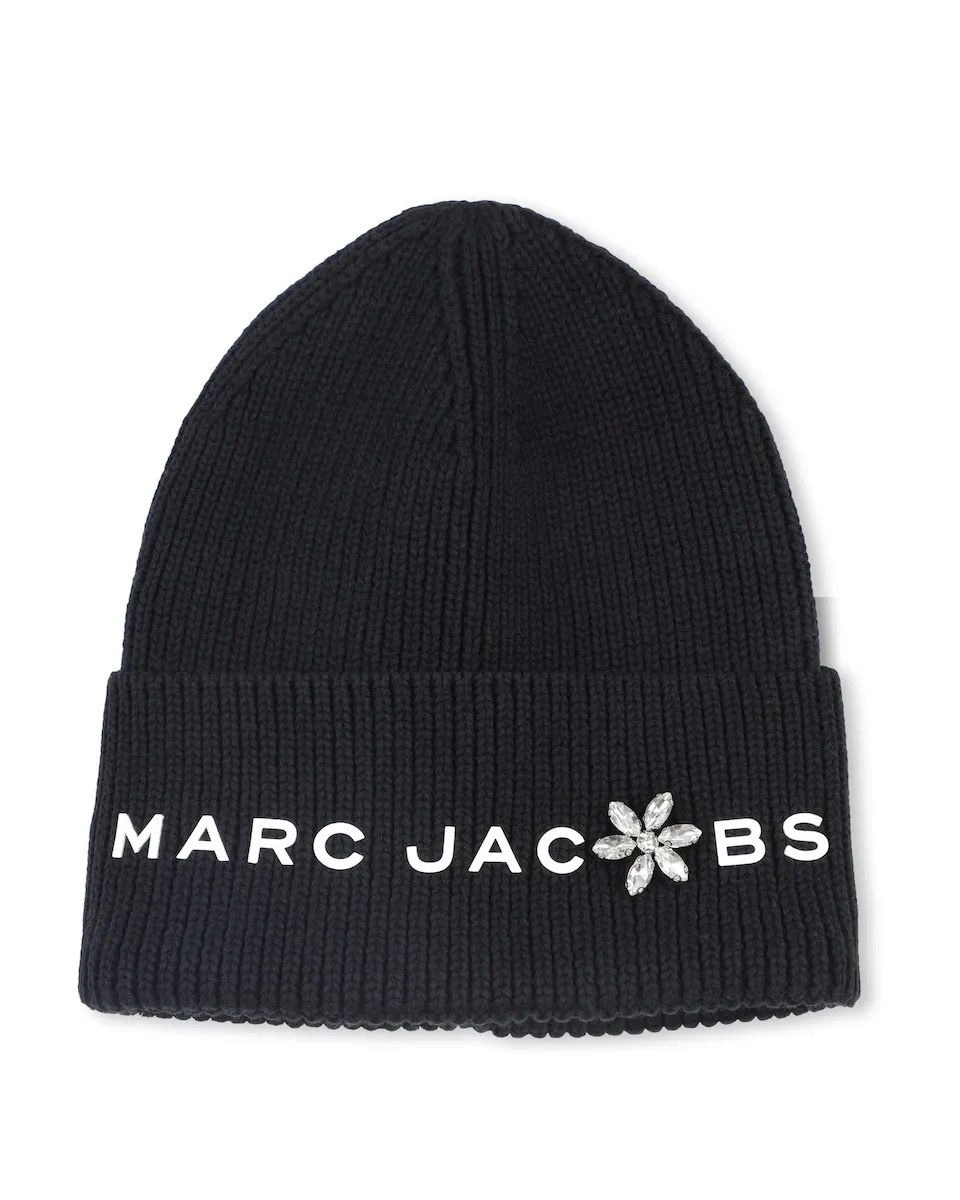 Детская шапочка черного цвета из хлопка Marc Jacobs
Детская шапочка черного цвета из хлопка Marc Jacobs