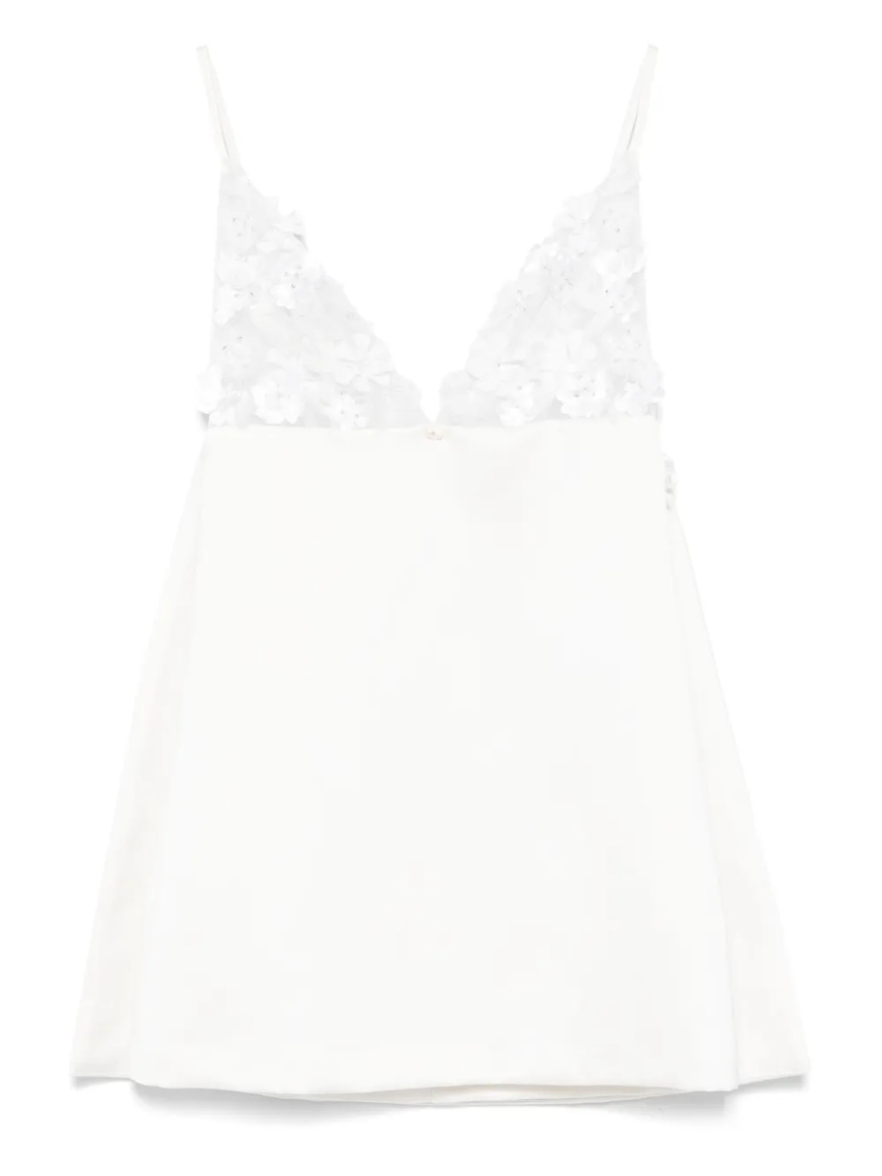 Elisabetta Franchi платье мини с цветочной аппликацией, белый
Elisabetta Franchi платье мини с цветочной аппликацией, белый