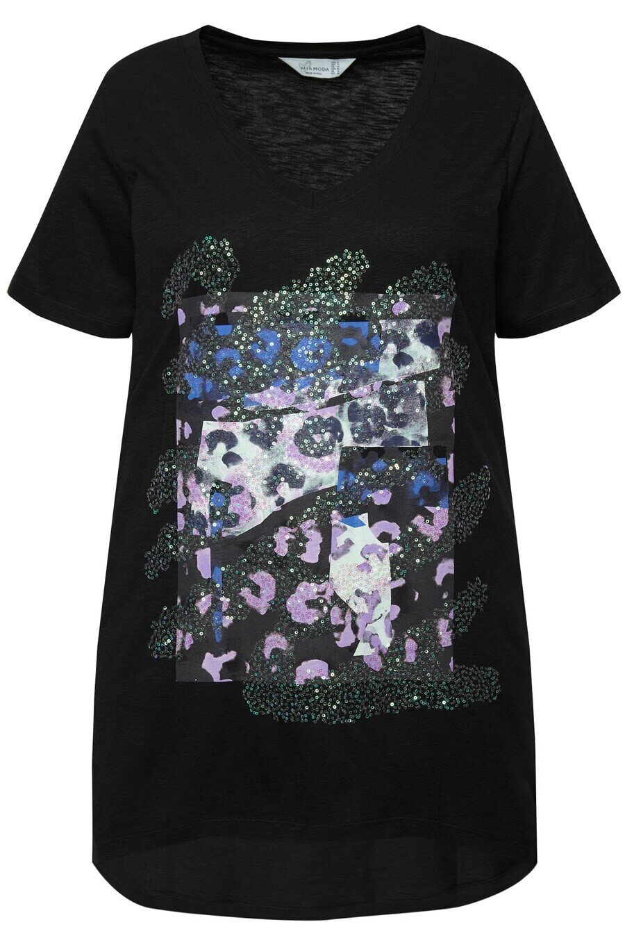 Футболка MIAMODA Shirt, черный 
Футболка MIAMODA Shirt, черный