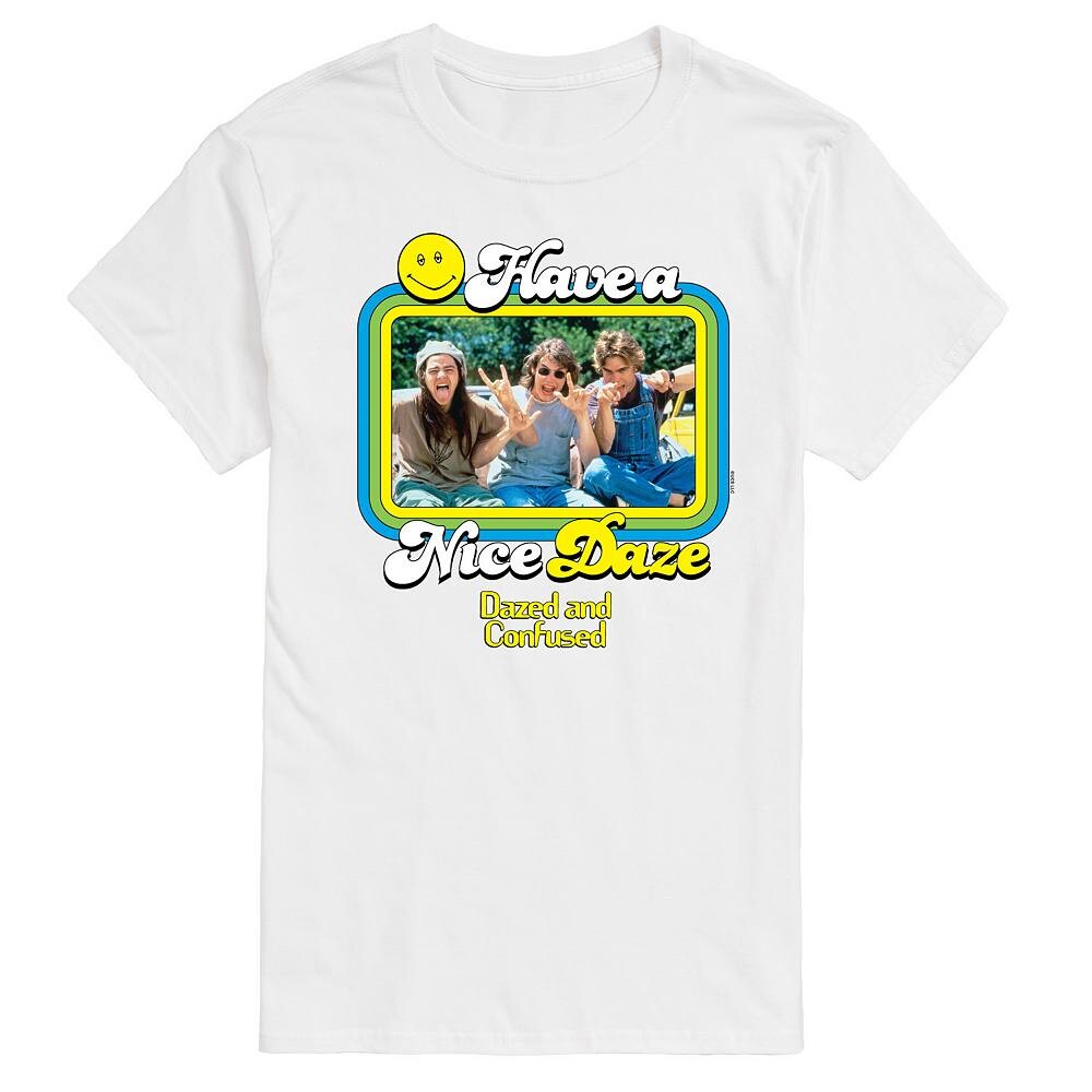 Мужская футболка с рисунком Dazed and Confused Have A Nice Daze Licensed Character, белый
Мужская футболка с рисунком Dazed and Confused Have A Nice Daze Licensed Character, белый