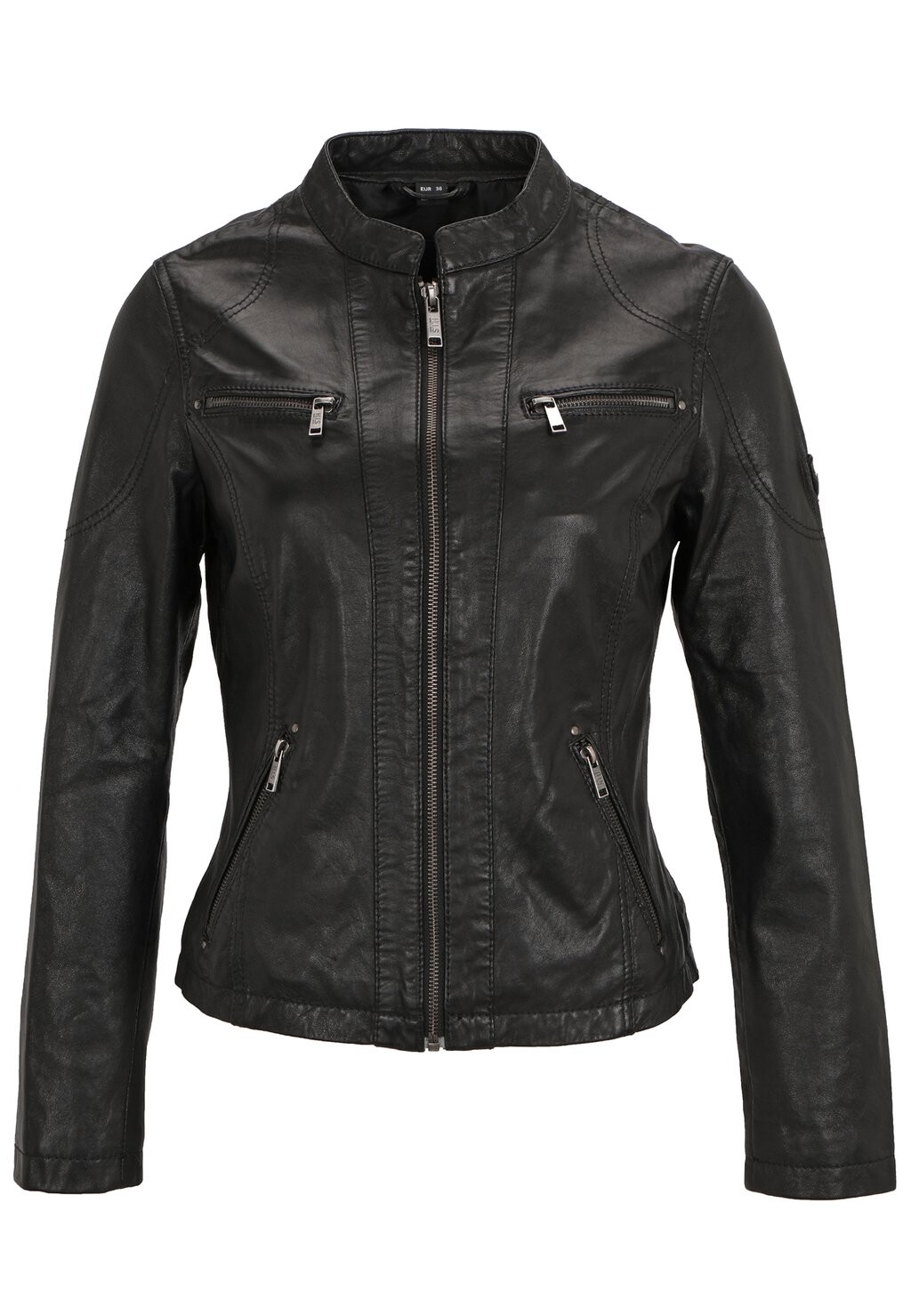 Кожаная куртка MIT LABEL-PATCH H.I.S, черный
Кожаная куртка MIT LABEL-PATCH H.I.S, черный