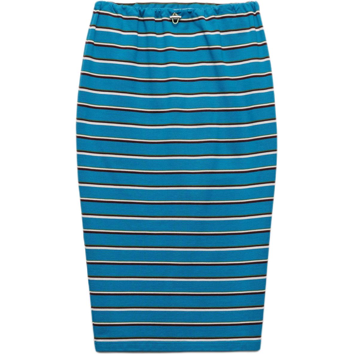 Полосатая миди-юбка PRADA, Cyan
Полосатая миди-юбка PRADA, Cyan