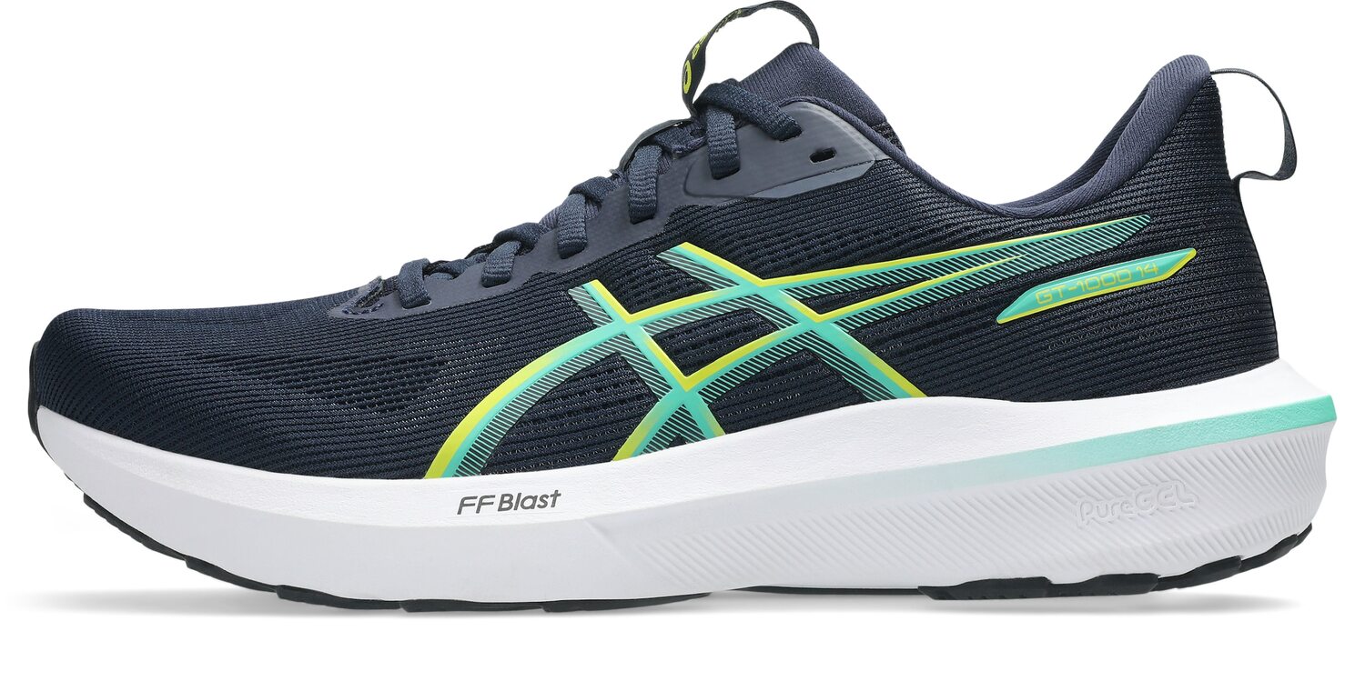 ASICS Беговые кроссовки 'GT-1000 14' в цвете бирюзовый, ночной синий
ASICS Беговые кроссовки 'GT-1000 14' в цвете бирюзовый, ночной синий