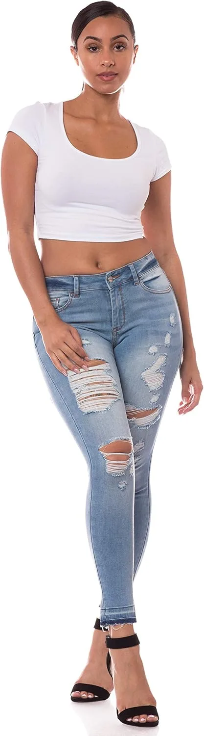 Джинсы Aphrodite Mid Rise для женщин — скинни, потертые, с разрезами AP Blue
Джинсы Aphrodite Mid Rise для женщин — скинни, потертые, с разрезами AP Blue