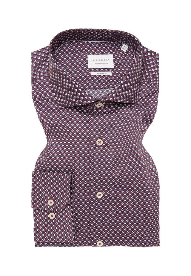 Рубашка с длинными рукавами Eterna, красный
Рубашка с длинными рукавами Eterna, красный