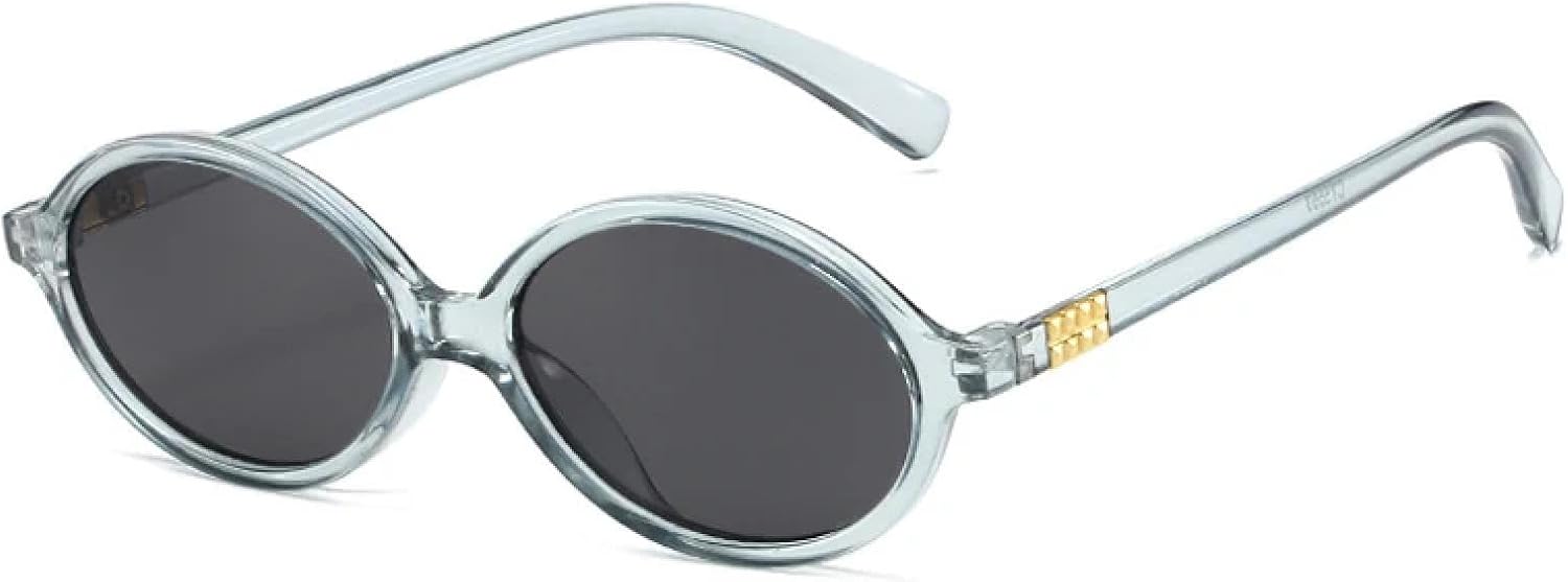 Солнцезащитные очки с защитой от УФ-излучения UV400 | Овальная маленькая оправа в стиле панк | для женщин и мужчин, для занятий спортом на открытом воздухе и вождения DSVIGF, Cleargray-black
Солнцезащитные очки с защитой от УФ-излучения UV400 | Овальная маленькая оправа в стиле панк | для женщин и мужчин, для занятий спортом на открытом воздухе и вождения DSVIGF, Cleargray-black