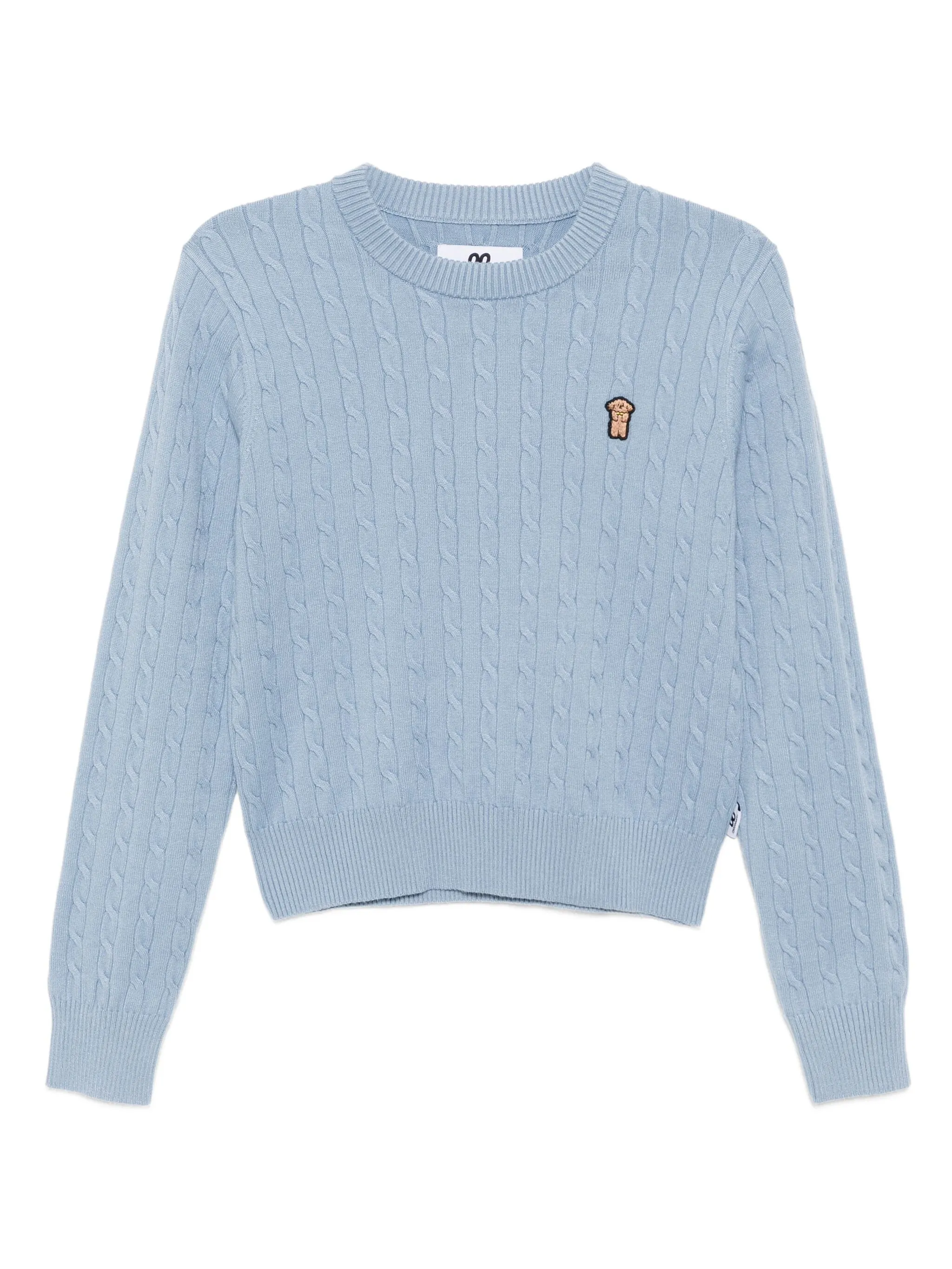 Джемпер с вышитым логотипом Chocoolate, синий
Джемпер с вышитым логотипом Chocoolate, синий