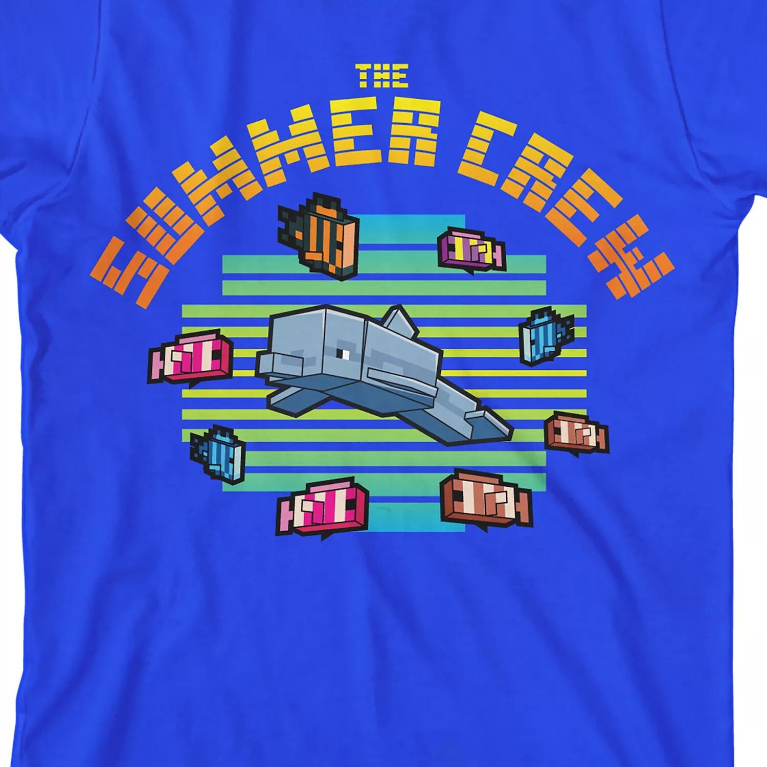 Футболка Minecraft для мальчиков 8–20 лет с рисунком дельфинов и рыбок Licensed Character
Футболка Minecraft для мальчиков 8–20 лет с рисунком дельфинов и рыбок Licensed Character