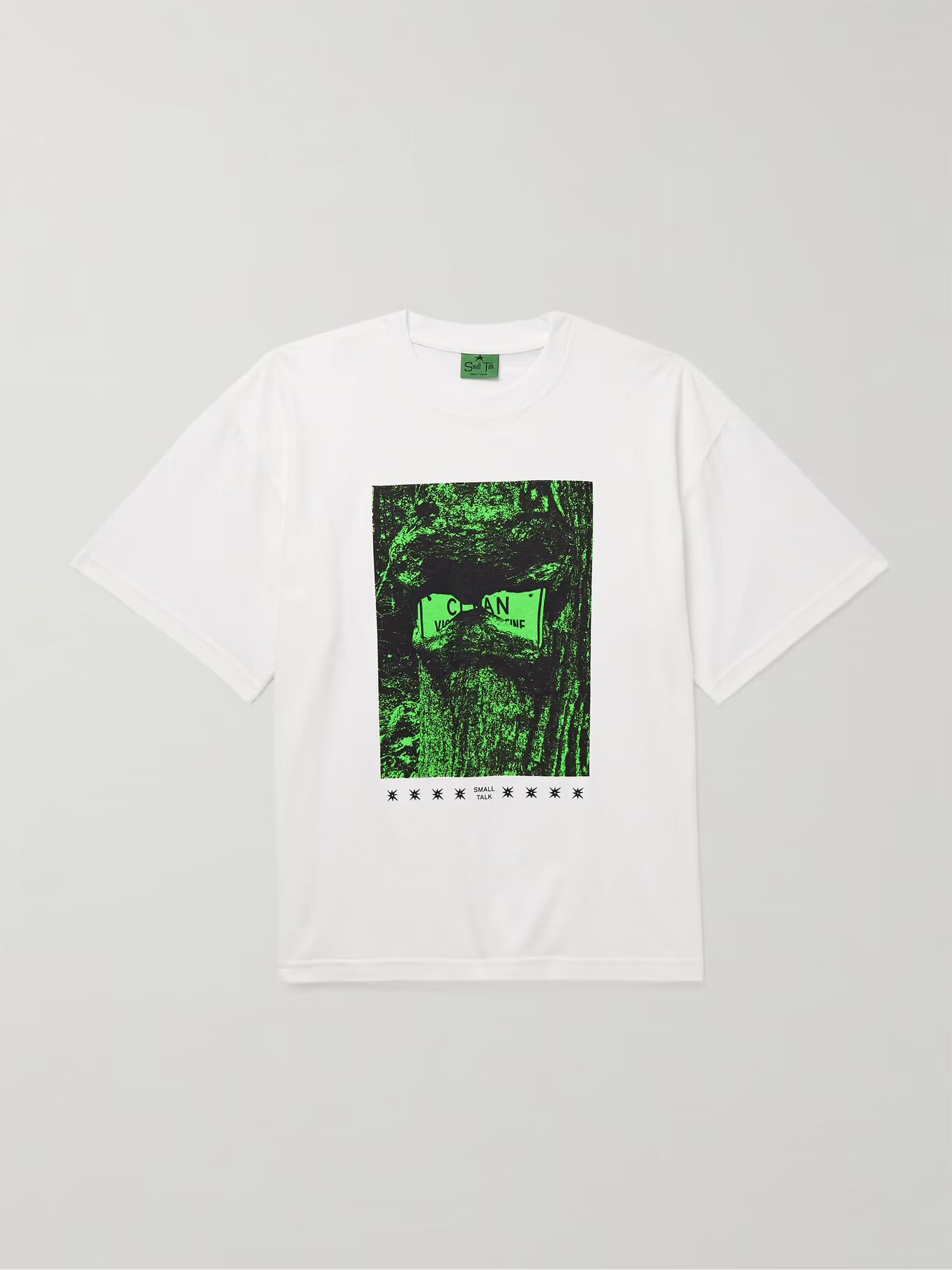 Футболка из хлопкового джерси с принтом SMALL TALK, белый
Футболка из хлопкового джерси с принтом SMALL TALK, белый