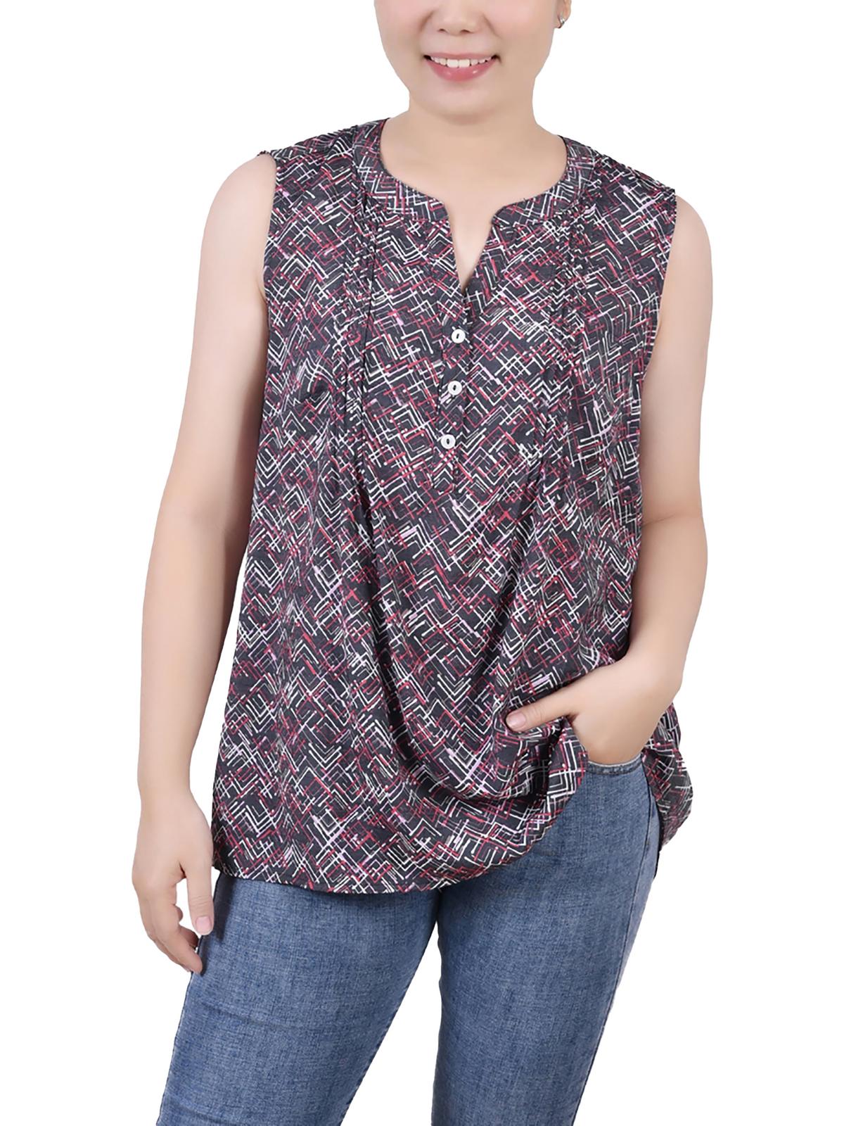 Женская блузка Petites с принтом и защипами NY Collection, цвет black/red chevron
Женская блузка Petites с принтом и защипами NY Collection, цвет black/red chevron