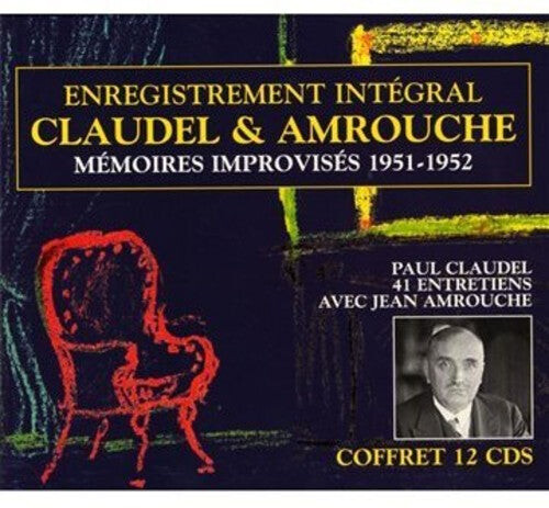 CD диск Claudel / Amrouche: Memoires Improvises 1951-1952
CD диск Claudel / Amrouche: Memoires Improvises 1951-1952