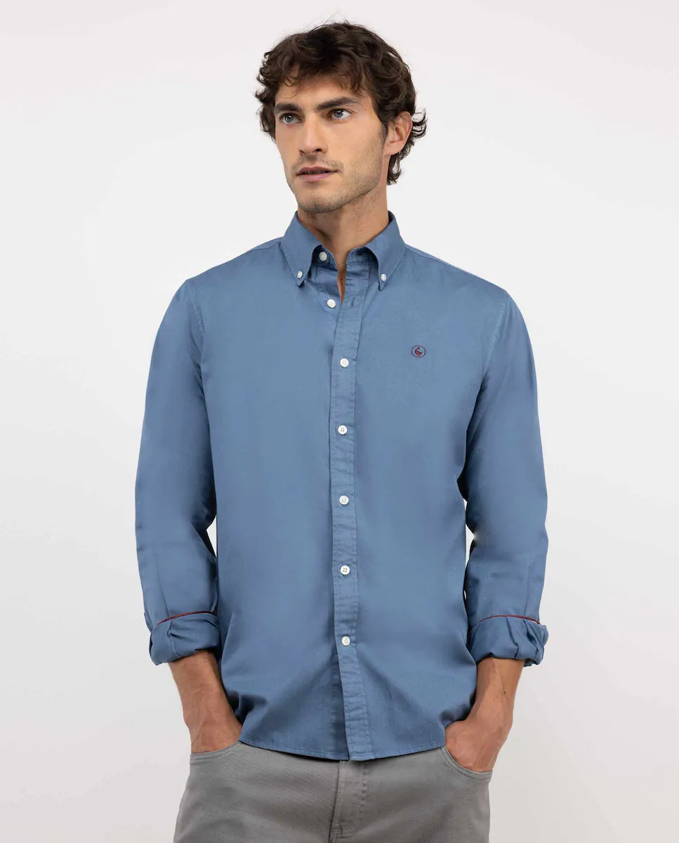 Мужская рубашка Garment Dyed из хлопка El Ganso, синий
Мужская рубашка Garment Dyed из хлопка El Ganso, синий