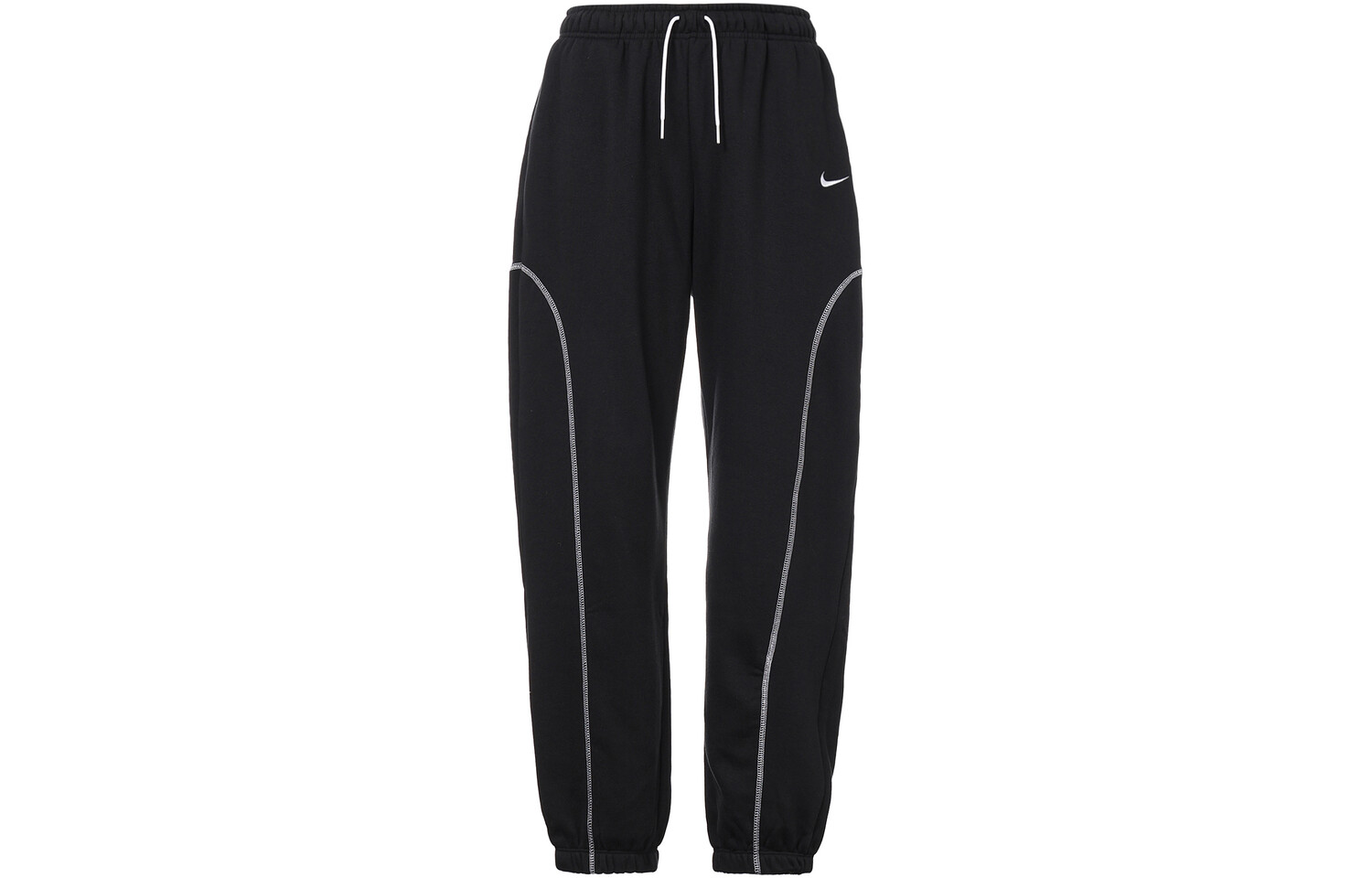 Женские трикотажные спортивные штаны Nike, Черный
Женские трикотажные спортивные штаны Nike, Черный