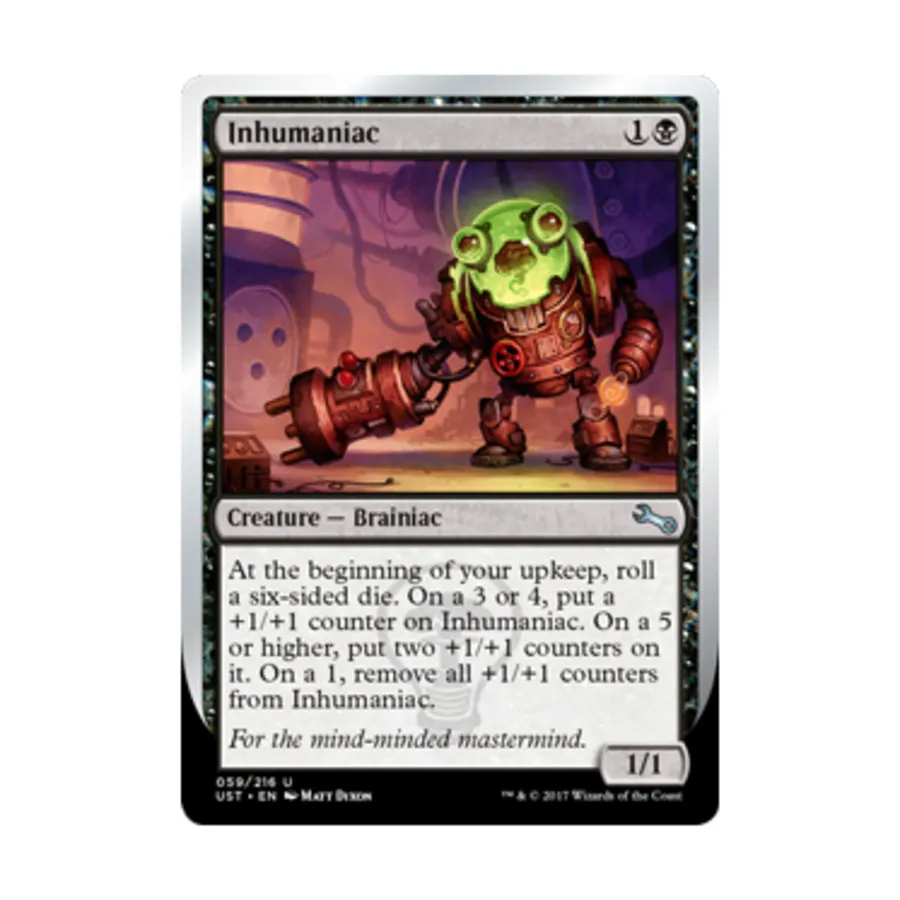 CCG Бесчеловечный (U), MTG - Unstable
CCG Бесчеловечный (U), MTG - Unstable