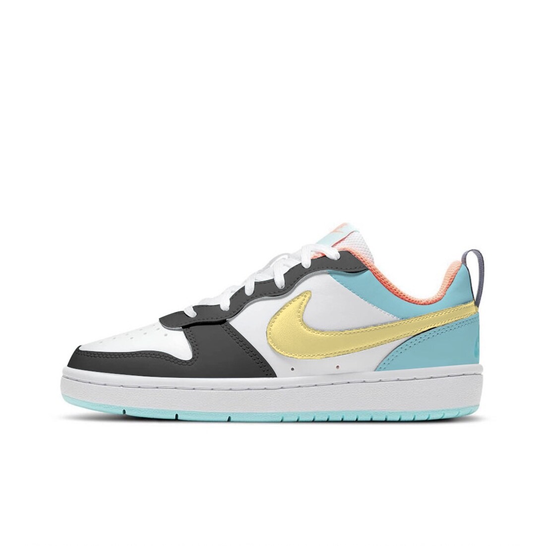 Кроссовки Nike Court Borough 2 Skateboarding Shoes Women's Low-top White/Black/Yellow/Blue, черный/синий/желтый
Кроссовки Nike Court Borough 2 Skateboarding Shoes Women's Low-top White/Black/Yellow/Blue, черный/синий/желтый
