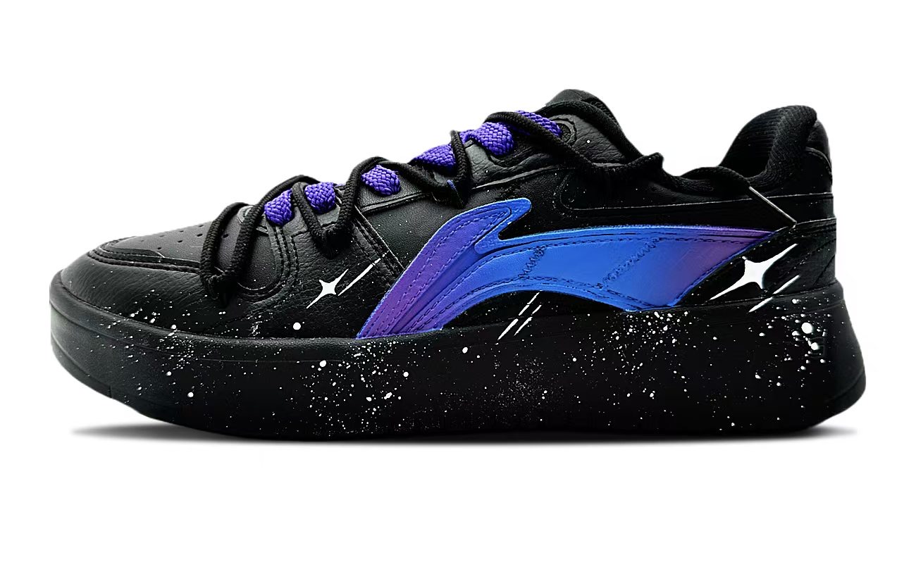 LINING Теплые нескользящие низкие кроссовки для скейтбординга Coverage, мужские, черные, фиолетово-синие
LINING Теплые нескользящие низкие кроссовки для скейтбординга Coverage, мужские, черные, фиолетово-синие