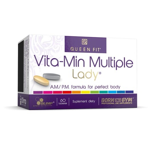 Olimp, Queen Fit Vita-Min Multiple Lady - 60 таблеток
Olimp, Queen Fit Vita-Min Multiple Lady - 60 таблеток