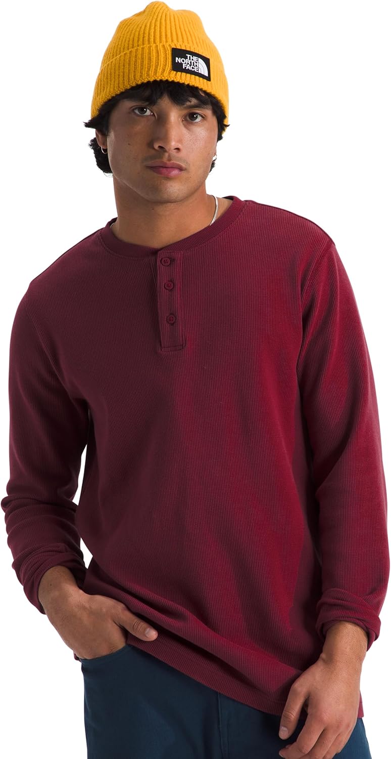 THE NORTH FACE Men's Waffle Long-Sleeve Henley, Beetroot
THE NORTH FACE Men's Waffle Long-Sleeve Henley, Beetroot