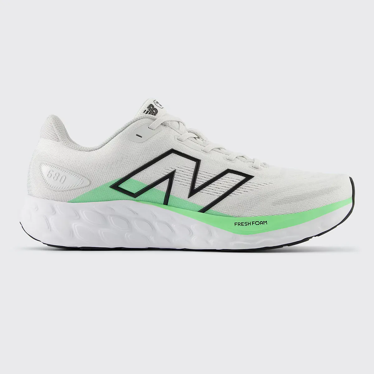 Мужские кроссовки New Balance M680RH8, белый/зеленый
Мужские кроссовки New Balance M680RH8, белый/зеленый