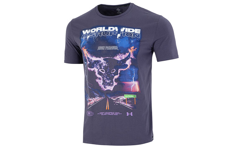 Мужская футболка Under Armour, фиолетовый 
Мужская футболка Under Armour, фиолетовый