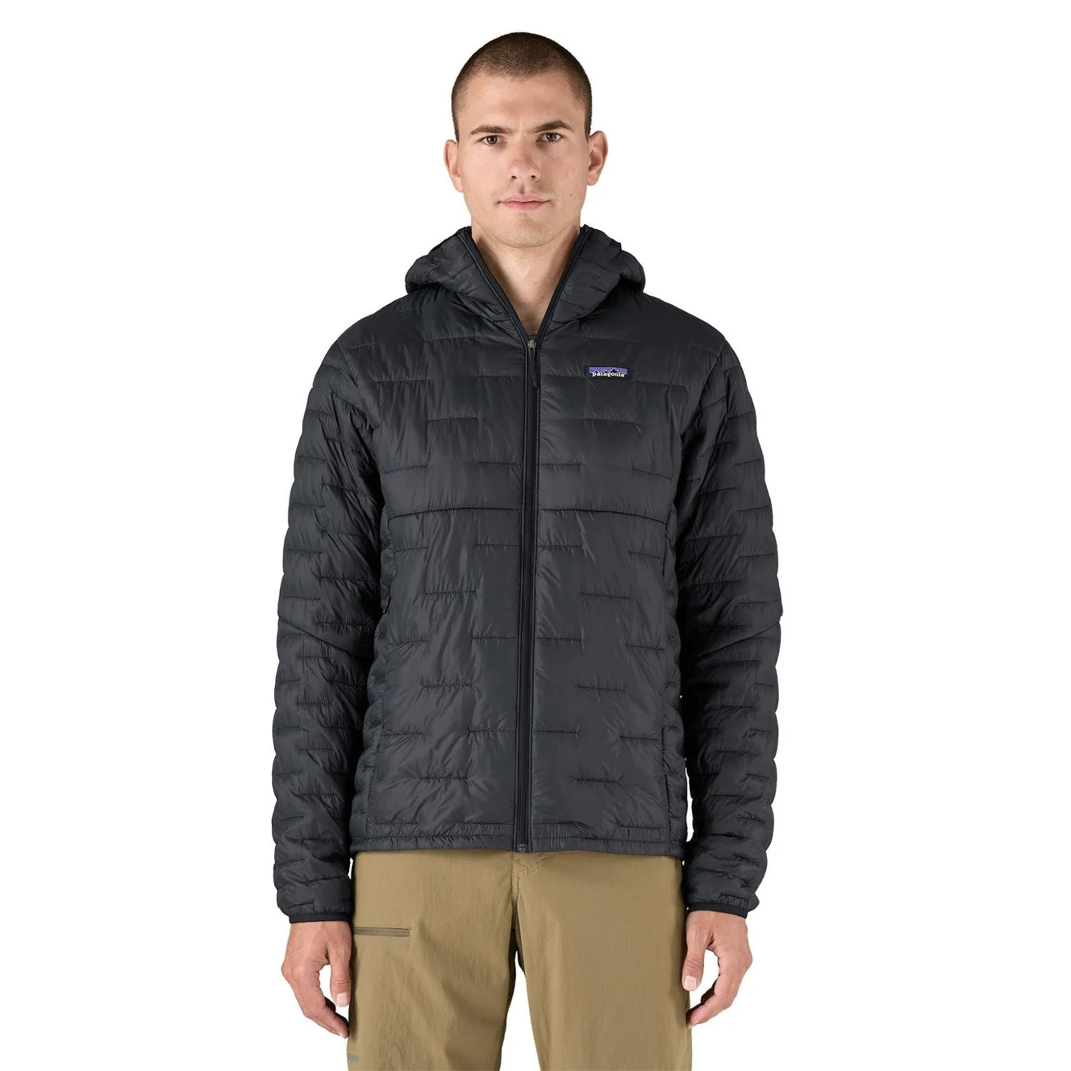Мужская утеплённая толстовка Micro Puff с капюшоном Patagonia, Black
Мужская утеплённая толстовка Micro Puff с капюшоном Patagonia, Black